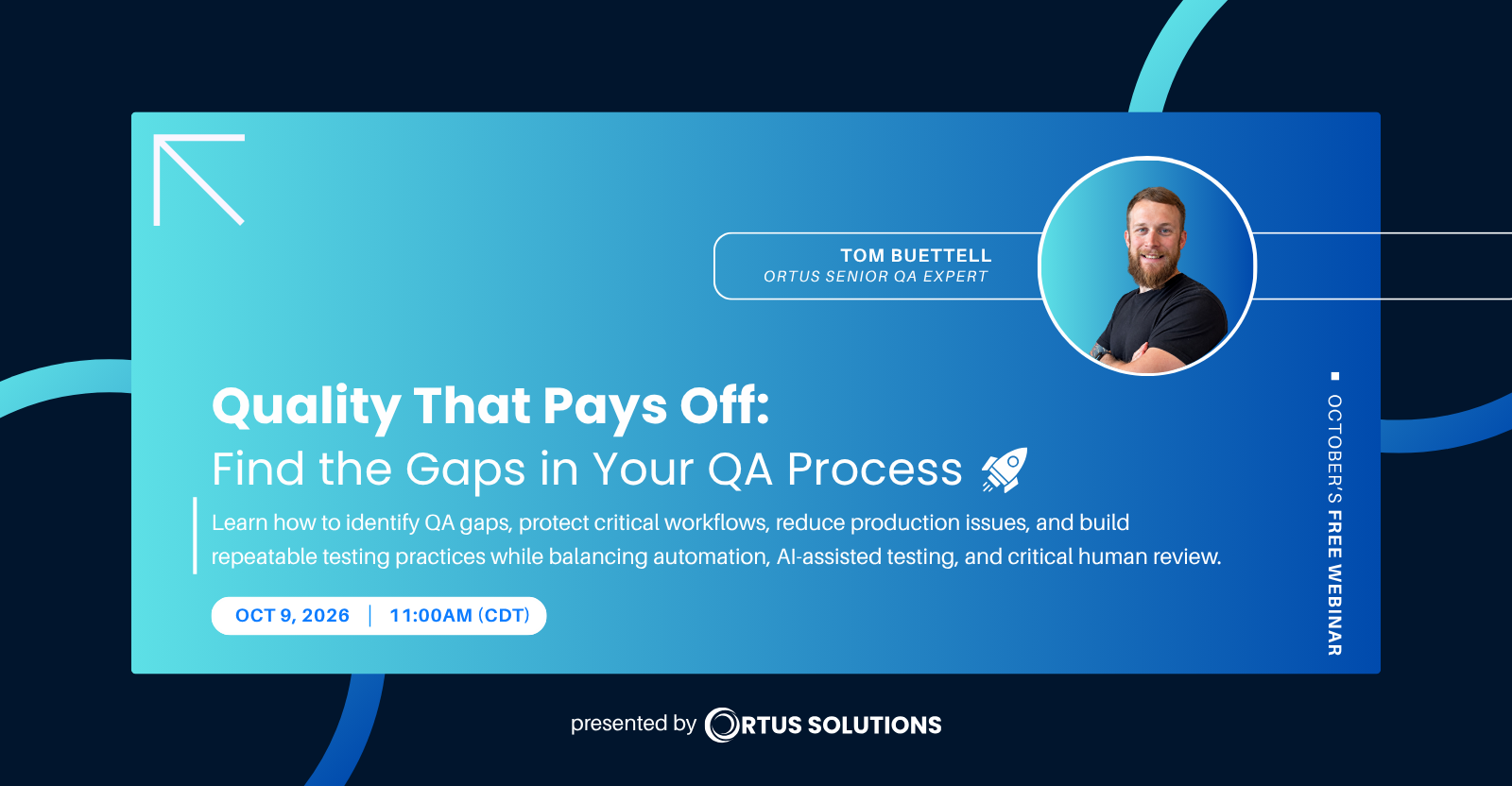 Quality That Pays Off: Find the Gaps in Your QA Process - banner
