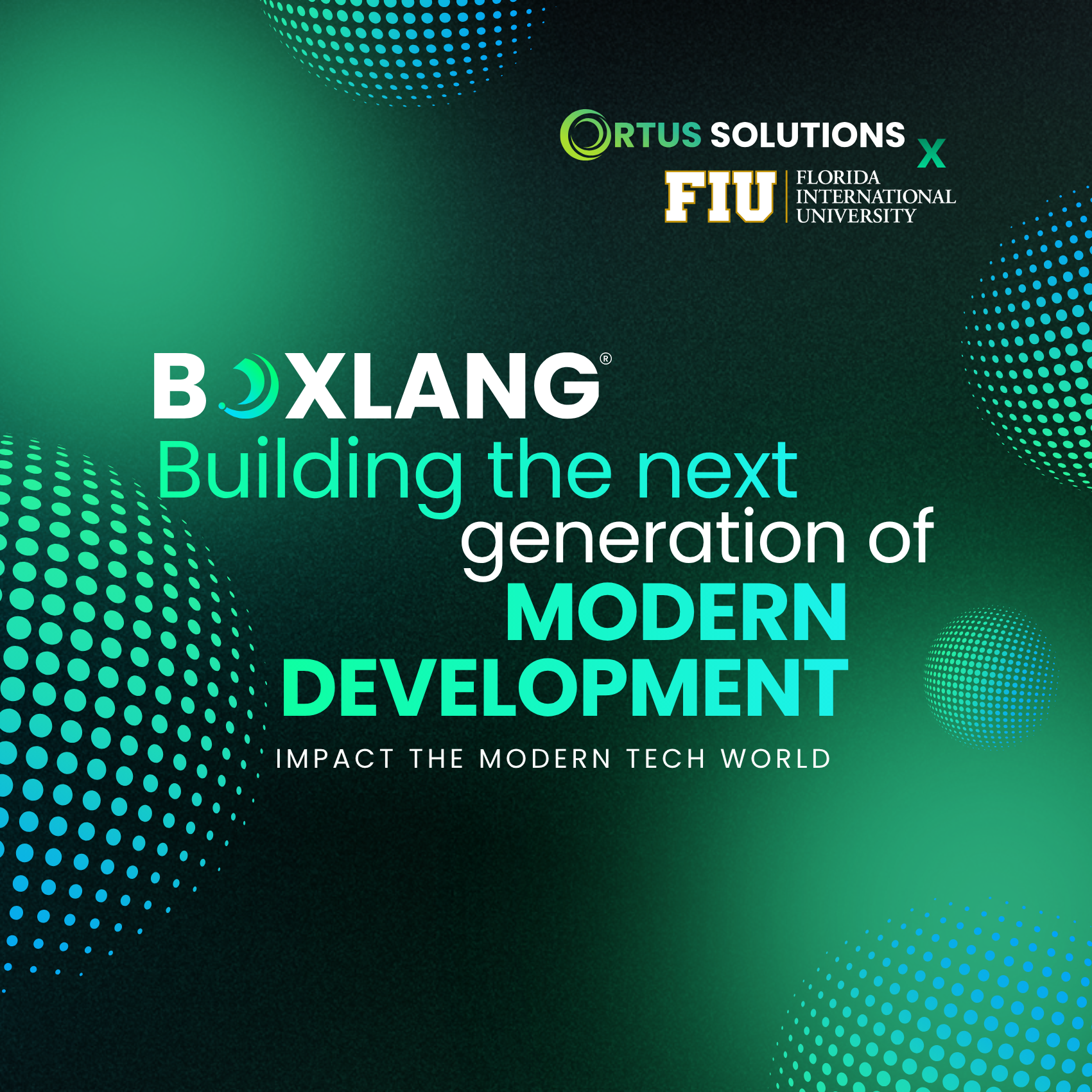 FIU Tech Talent Academy: Building the Next Generation of Modern Developers with BoxLang - banner