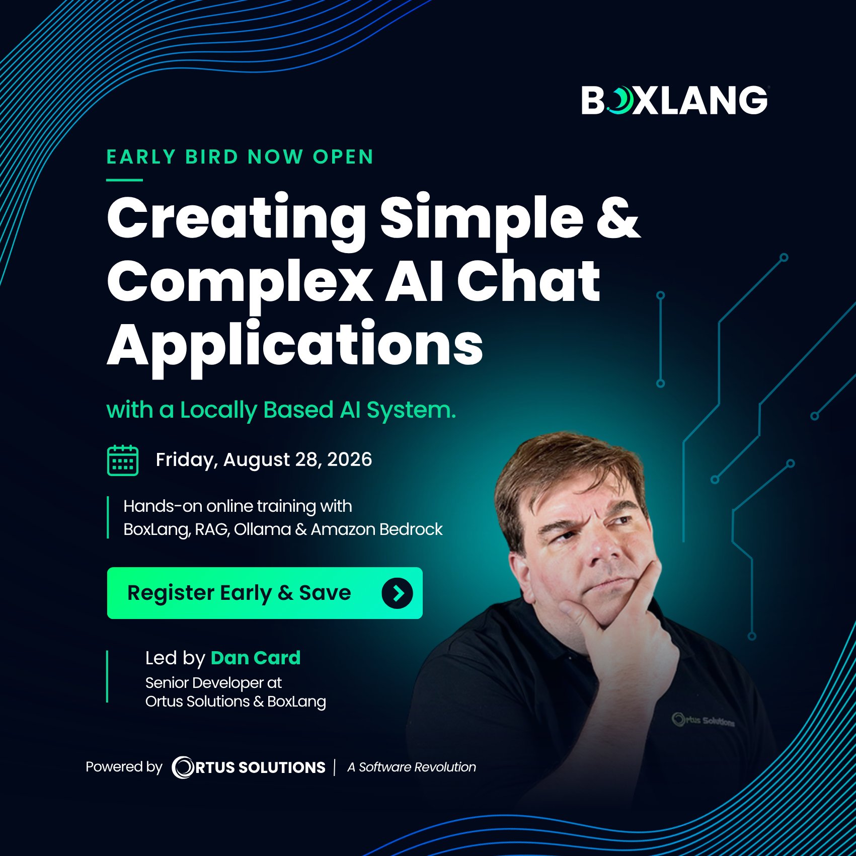 Creating simple and complex chat application with a locally based AI system - banner